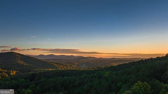 view of mountain feature