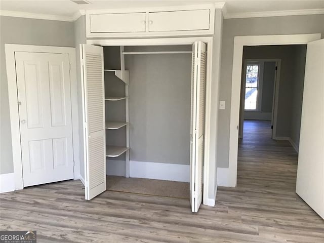 view of closet