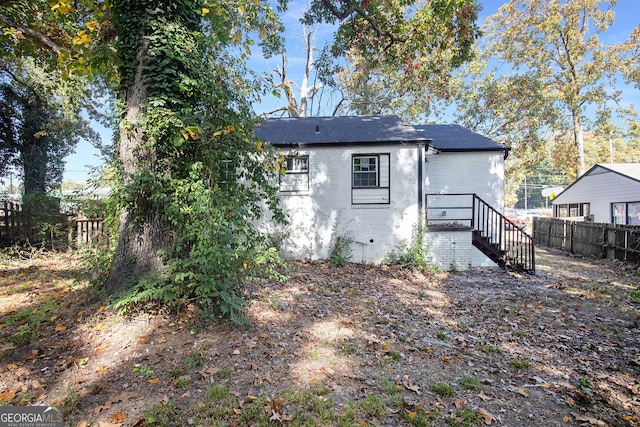 view of back of house