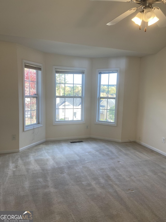 6995 Pine Shadow Way, Winston, GA 30187 - empty room featuring carpet flooring and ceiling fan