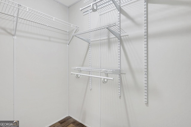 30 David Rd, Hinesville, GA 31313 - walk in closet featuring wood finished floors