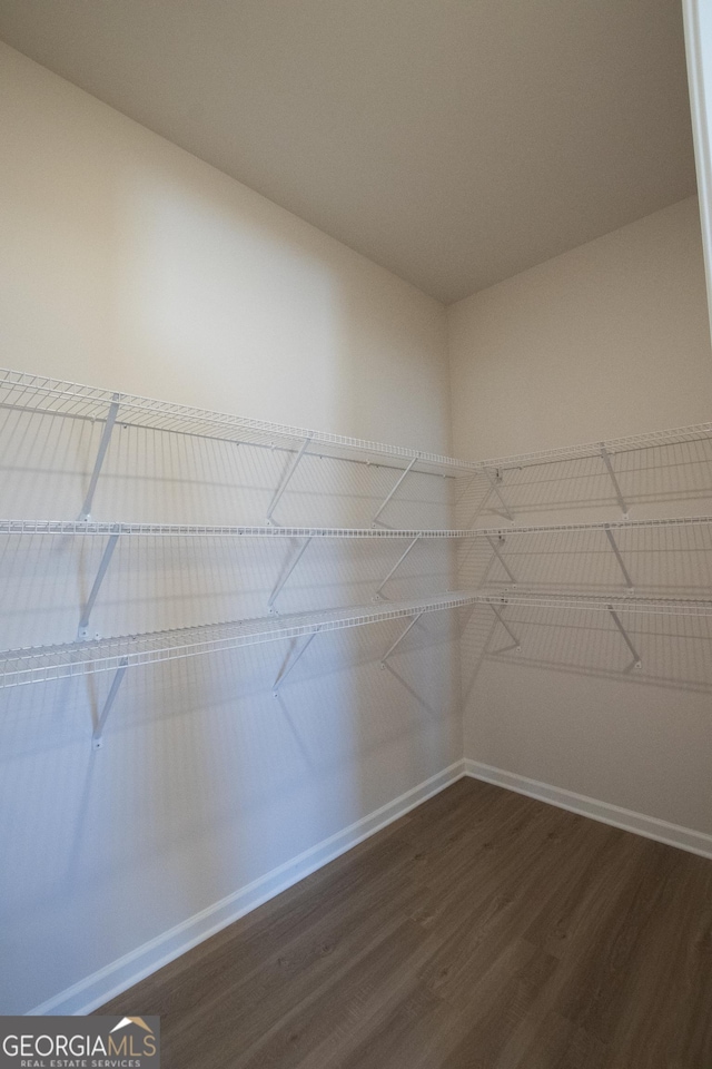 530 River Run Dr Unit 58, Dallas, GA 30132 - spacious closet with dark wood-style flooring
