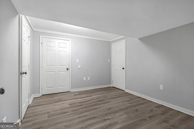 bonus room featuring hardwood / wood-style floors