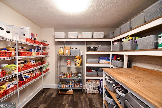 view of pantry