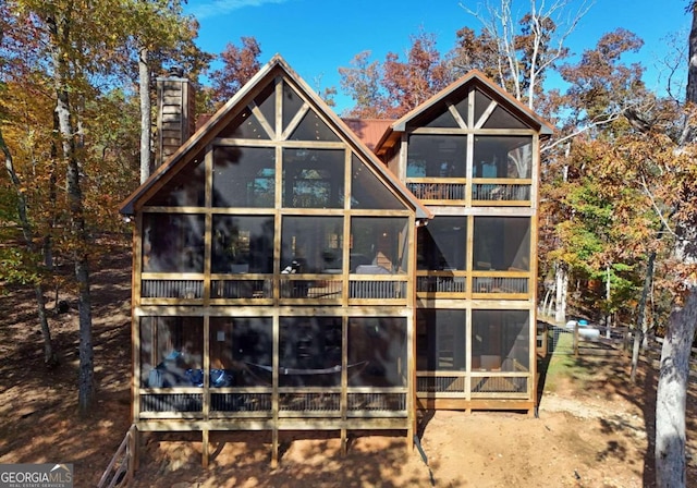 view of back of house