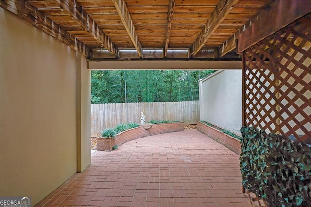 view of patio