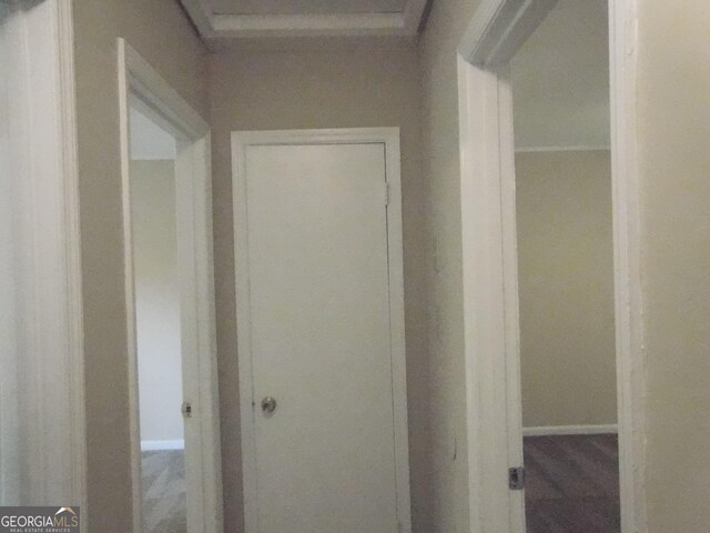 view of corridor