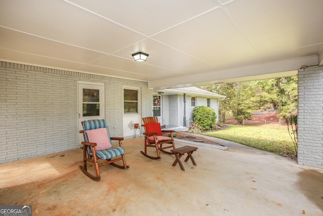 view of patio / terrace