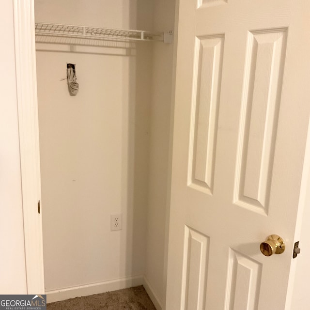 view of closet