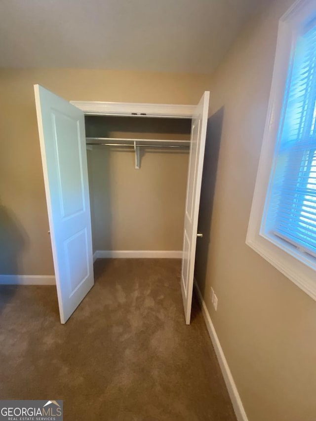 view of closet