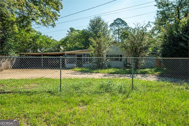 view of yard