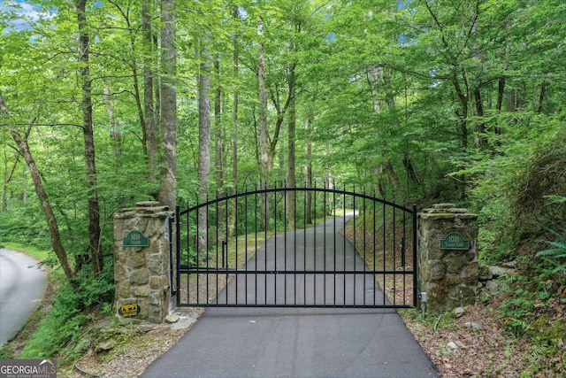 view of gate