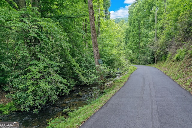 view of road