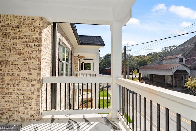 319 S Madison Ave, Monroe, GA 30655 - view of balcony