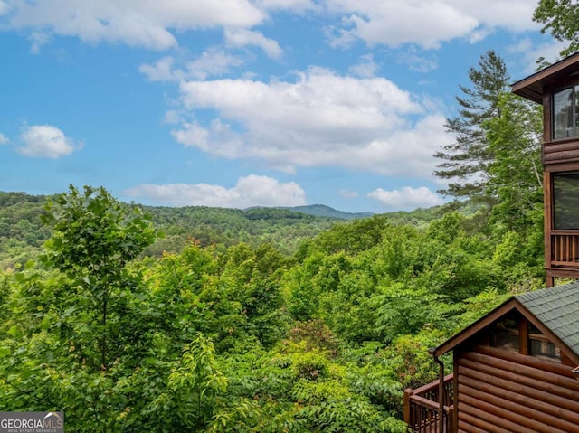 property view of mountains