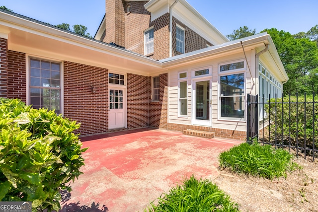 exterior space featuring a patio area