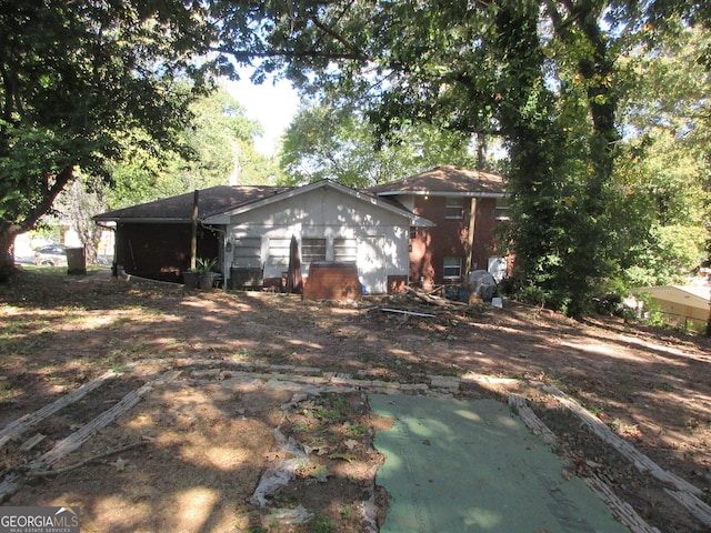 view of back of house