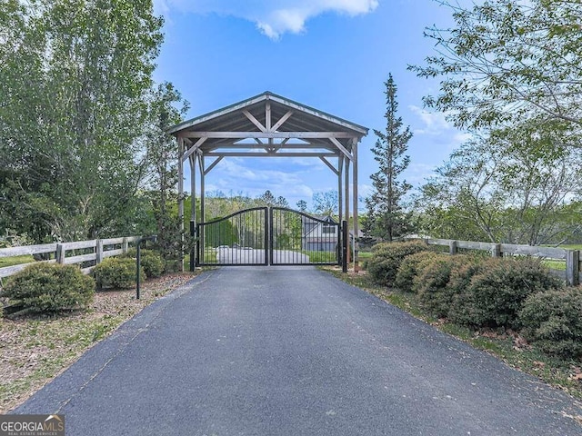 42 Lone Pine Dr, Morganton, GA 30560 - view of street featuring a gate