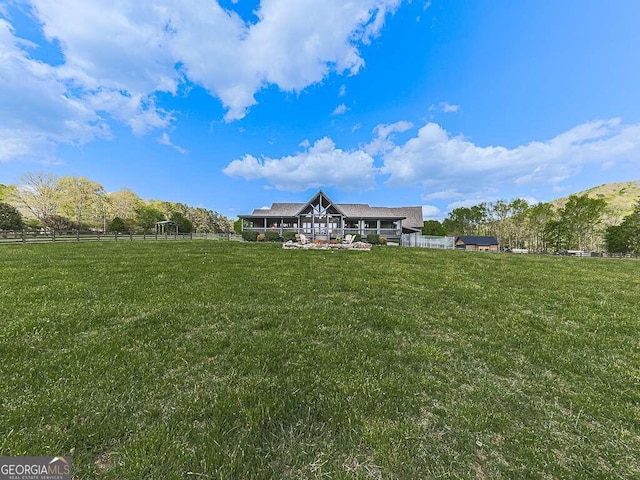 42 Lone Pine Dr, Morganton, GA 30560 - view of rear view of house