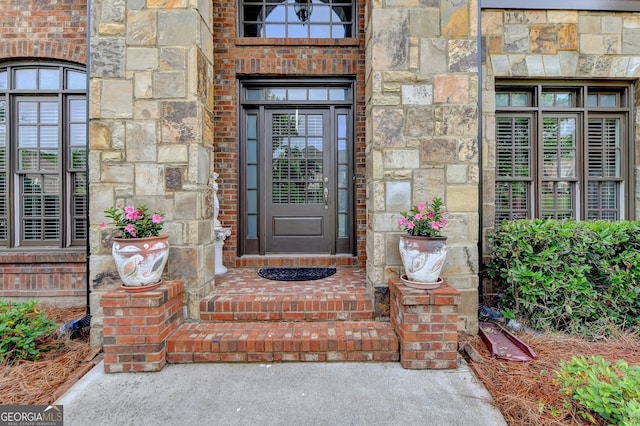 view of property entrance