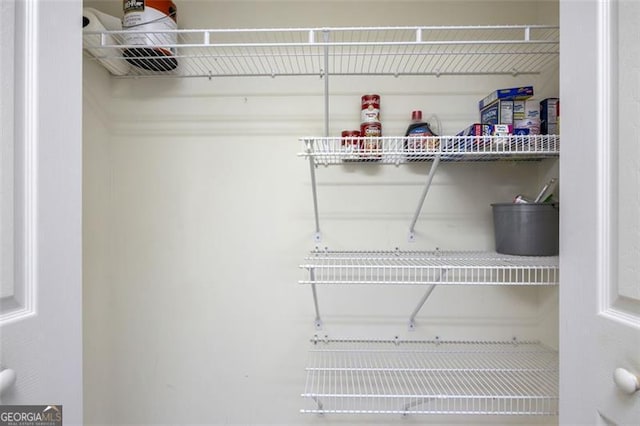 view of pantry