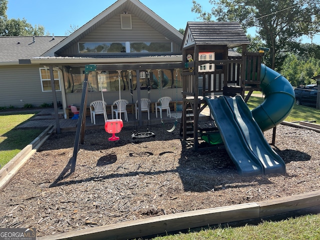 view of playground