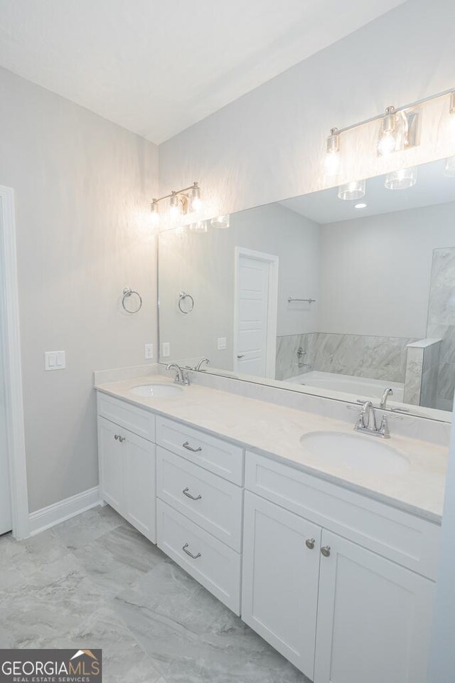 184 The Villas Way, Kingsland, GA 31548 - bathroom featuring a bath and vanity