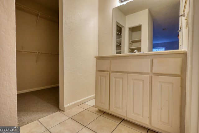 bathroom featuring tile patterned floors