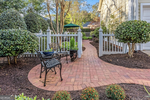 view of patio / terrace