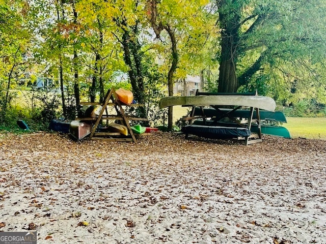 view of property's community featuring a playground