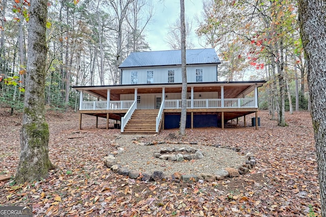 view of rear view of house