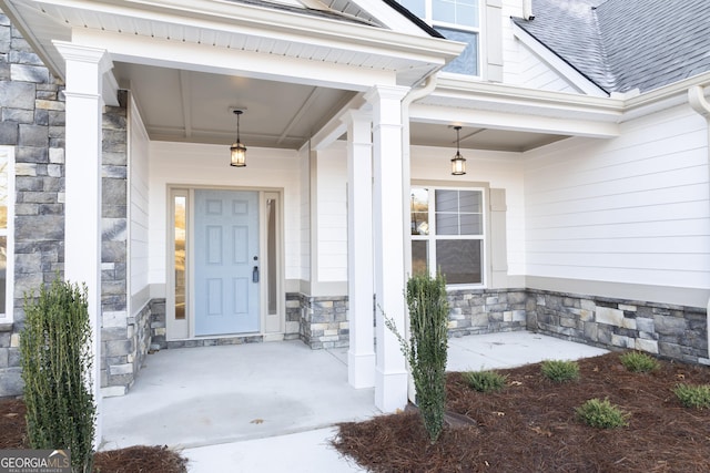 view of property entrance