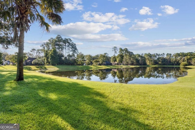 property view of water