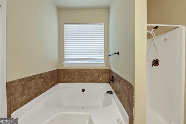 bathroom featuring a bathtub