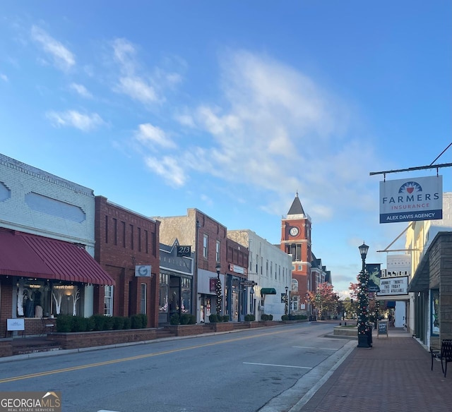 view of street