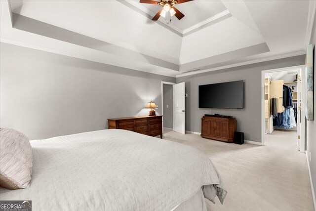 5 Arabian Ave, Alpharetta, GA 30004 - full bathroom featuring a stall shower, a tub with jets, baseboards, tile patterned flooring, and a spacious closet