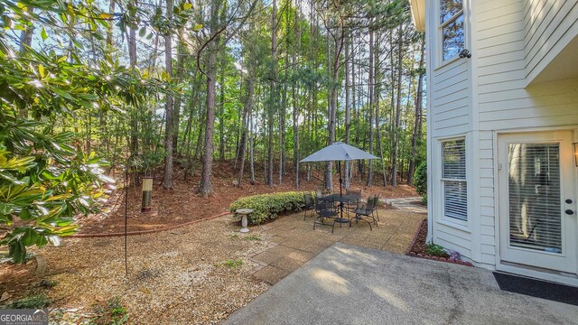 5 Arabian Ave, Alpharetta, GA 30004 - view of yard featuring a patio area and outdoor dining space
