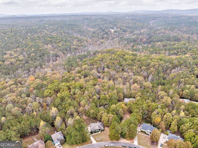 aerial view