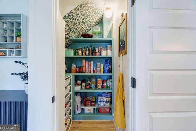 view of pantry