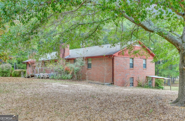 view of back of house