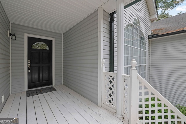 view of entrance to property