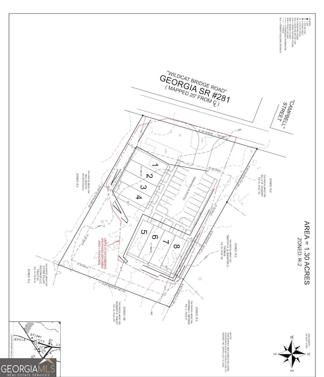 281 Wildcat Bridge Road Hwy 281, Royston GA, 30662 land for sale