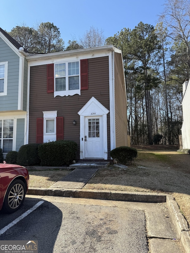 view of front of house