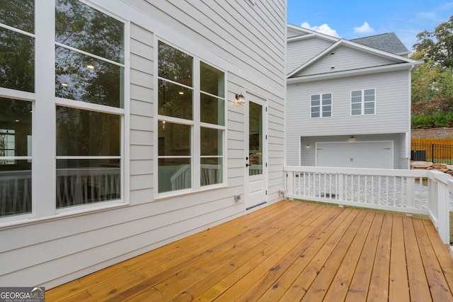 view of deck