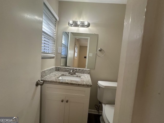 3850 Bright Star Rd, Douglasville, GA 30135 - half bathroom with toilet and vanity