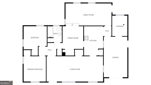 828 Pinevalley Dr, Forest Park, GA 30297 - property floor plan