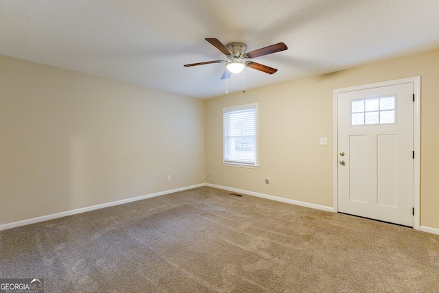 3730 Douglas Ridge Trl, Douglasville, GA 30135 - entrance foyer with plenty of natural light, carpet flooring, and baseboards