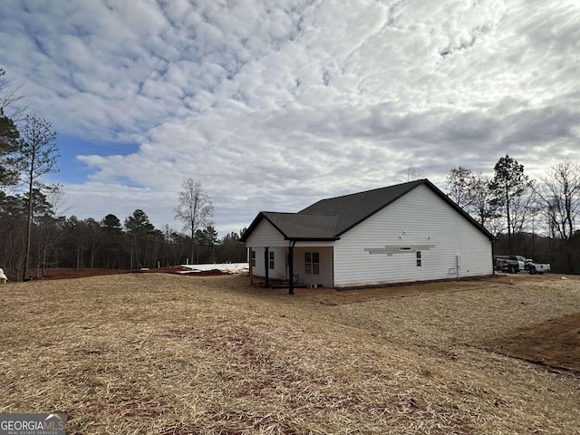 view of side of home