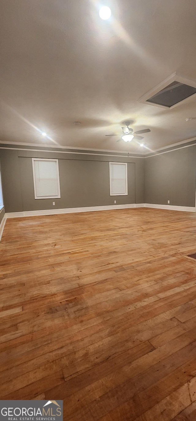 bonus room featuring hardwood / wood-style floors