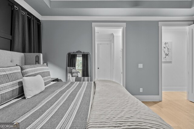 265 Federal St, Athens, GA 30607 - bedroom featuring light wood finished floors and baseboards